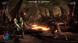 Mortal kombat X - Alien vs Reptile