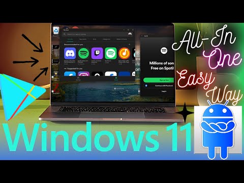 Install Google Play Store On Windows 11 - Android Subsystem WSA Windows 11 - Apps & Games  Testing