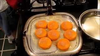 preview picture of video 'A Country Dinner For Two..Cinnamon Flavored Sweet Potato Patties.'