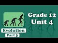 Grade 12 Biology Unit 4  Evolution Part 3 | By Mr. Ebisa Geleta