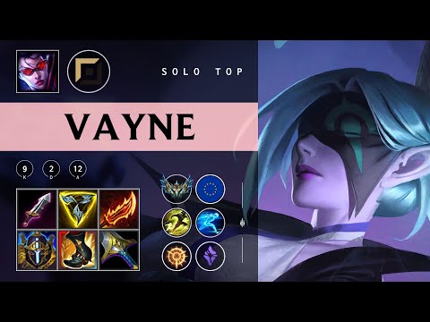 Vayne Top vs Sett - EUW Challenger Patch 25.22