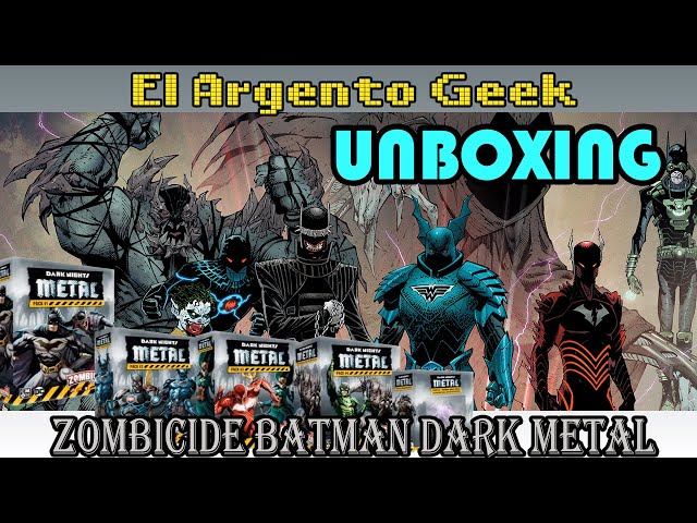 Vídeo relacionado con CMON - Zombicide - Dark Nights Metal Pack #1 - Juego de Miniaturas en Multilenguaje (Incluye Español)
