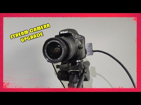 How to set up a Nikon D3400 DSLR camera as a webcam