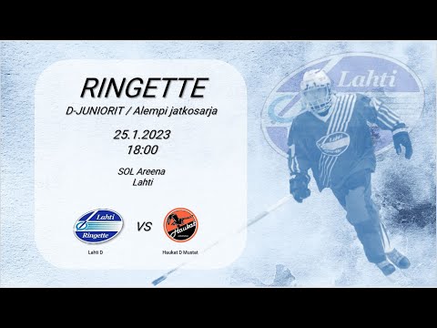 Ringette: Lahti D - Haukat D Mustat 25.1.2023 18:00