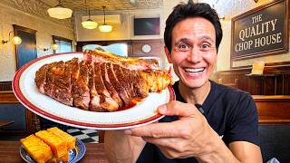 I Tried the Best Chop House in London!! (The Steak Was Insane)