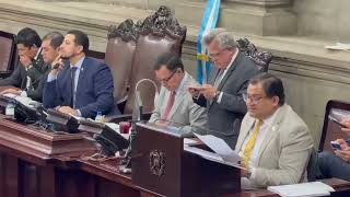 El pleno del Congreso de la República por medio del Decreto 10-2025