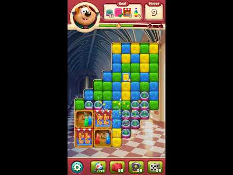 Toon Blast Level 8504 - NO BOOSTERS 🐻🐺🐱 | SKILLGAMING ✔️