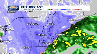 New Hampshire hourly maps: See where snow, rain could fall and when winter storm ends