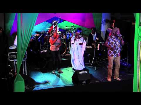 Karega Mandela Performing with the Network Rapso Riddum Band at Rapso Explosion 2015