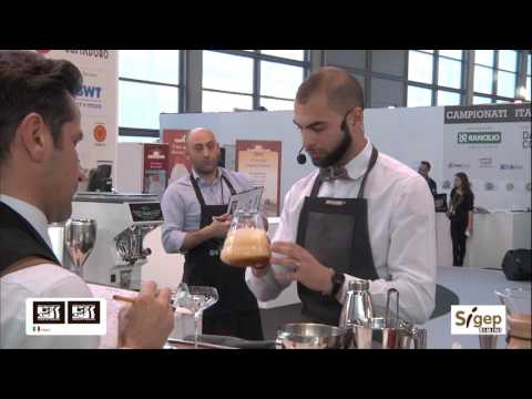 DARIO RODIO - CICS Campionato Italiano di Coffee in Good Spirits - SIGEP 2016