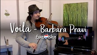Voilà - Barbara Pravi (viola & guitar cover)