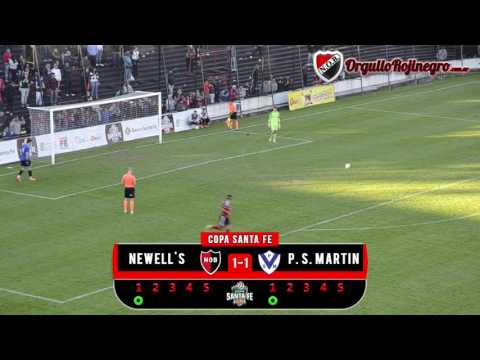 Video de la copa. Newell's 0 (4) - (2) 0 P. San Martin. OrgulloRojinegro.com.ar