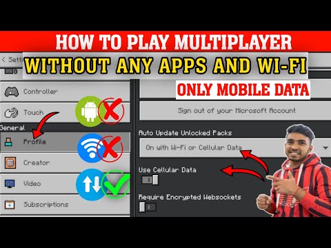 CRAZY ANDREO - How To Play Multiplayer In Minecraft Pe 1.19 || Play With Friends ||(Hindi)||