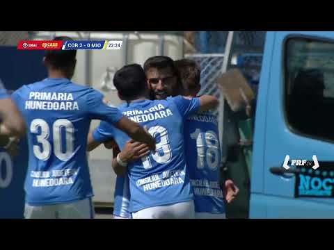 LIGA 2 CASA PARIURILOR | Corvinul Hunedoara - CS Mioveni 2-0 (Rezumat)
