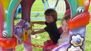 preview picture of video '2013 Lodi Fair-Kids ride the train'