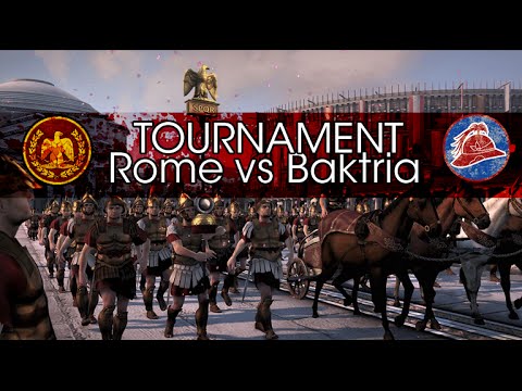 Total War: Rome 2 Tournament Replay: Rome vs Baktria led by happysouls