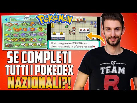 Cosa succede SE FINISCI i POKEDEX NAZIONALI nei GIOCHI POKEMON?! - What If