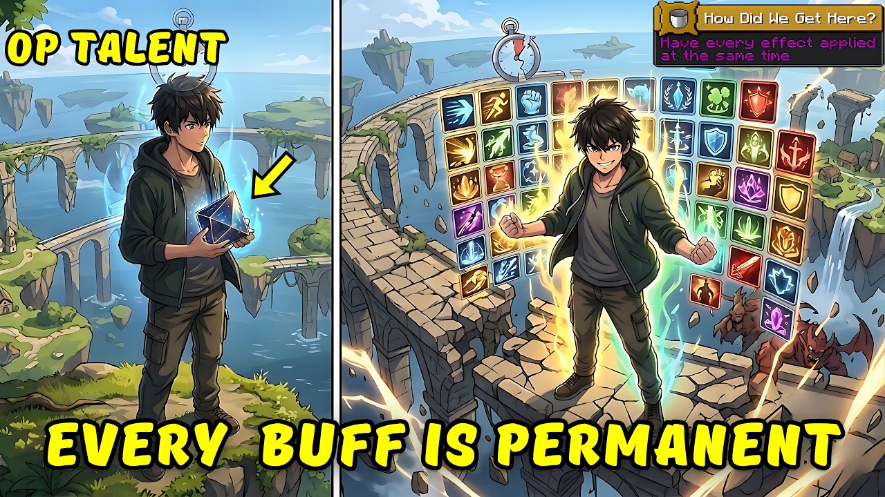 His Hidden Talent Turned Short-Term Buffs Into Permanent Power! – Manhwa Recap