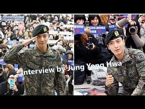 Jung Yong Hwa’s interview after his discharge from the military