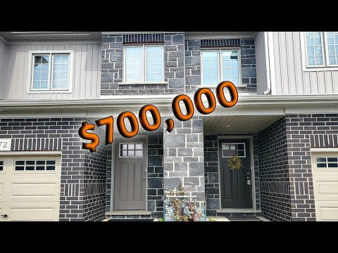 Inside A 3 Bedroom Townhouse  || $700,000 || Cambridge Ontario