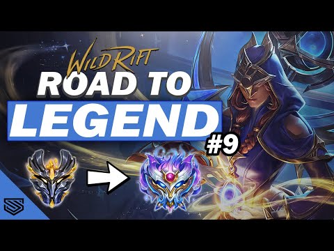 ROAD TO LEGEND: EP #9 🏆 | HOW IS THIS CHAMPION BALANCED?! TOP 100! Best Karma Build Wild Rift