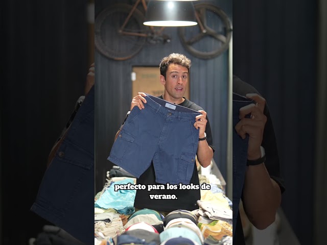 Vídeo relacionado con JACKETOWN Pantalones Cortos Para Hombre, Cargo Algodón Bermuda Casual Verano Elástico