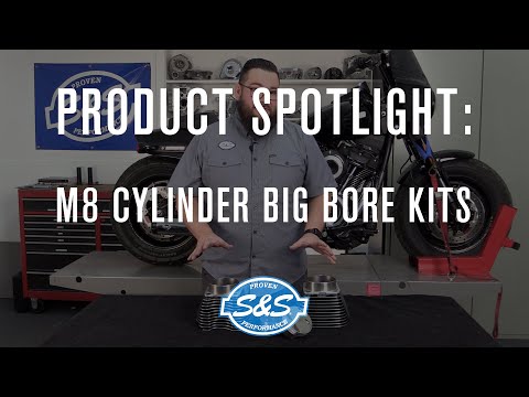 S&S Cycle Product Spotlight - Big Bore Cylinder Kits for M8 - 124Hp!
