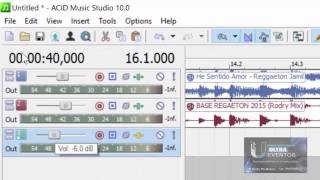 Video thumbnail for Tutorial #2 Cuadrar y Montar Base en acid music studio 10 (Rodry Mix Bolivia) by Dj RoDry Mix - Ultra Eventos 🇧🇴