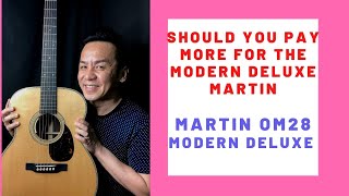 Video thumbnail for MARTIN OM28 MODERN DELUXE GUITAR REVIEW IN SINGAPORE by The Guitar Spa Singapore