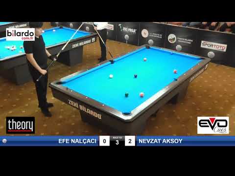 EFE NALÇACI & NEVZAT AKSOY Bilardo Maçı - 