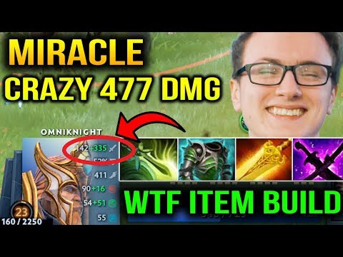 WTF MIRACLE OMNI ITEMS - CRAZY MAN CRAZY DAMAGES Dota 2 7.10