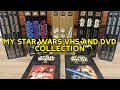 My Star Wars VHS And DVD Collection