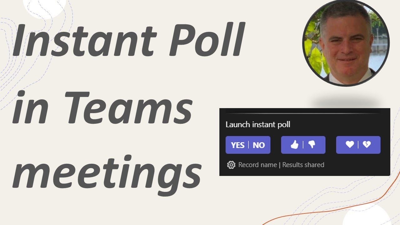 Instant Poll in Teams meetings