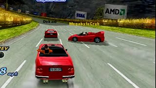 Top Ranking Players Races (Online Play) Outrun 2006:Coast 2 Coast  [Xbox]