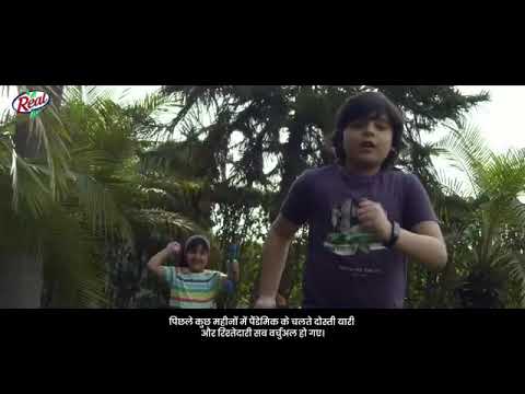 Gunav Malhotra  Ad for Real juice 