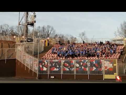 "ZWIJAĆ TE SZMATY" - obopólna wymiana zdań na sektorach - GKS Jastrzębie - Podbeskidzie 08/03/2025