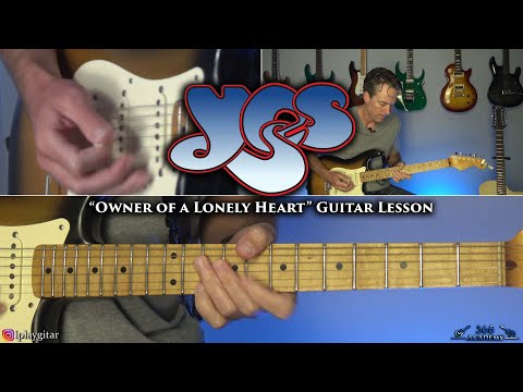 Yes - Owner of a Lonely Heart Guitar Lesson