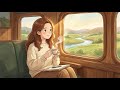 Living In A Ghibli Scene A Quiet Train Ride Through Green Countryside Ghibli Style Video