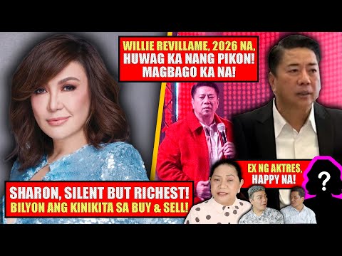 HANGGANG APO NI SHARON, HINDI NA MAGHIHIRAP!❗DAPAT NA TITLE NG SHOW NI WILLIE, "SERMONARYO"!❗