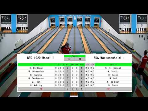 [NRW Liga] BFG Wesel 1 - SKG Wattenscheid 1