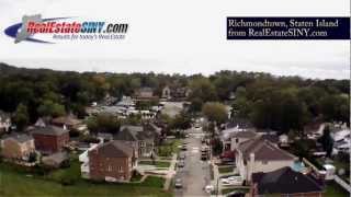 preview picture of video 'From Above: Richmondtown, Staten Island'