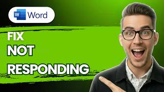 How to Fix Microsoft Word not Responding [2026 Full Guide]