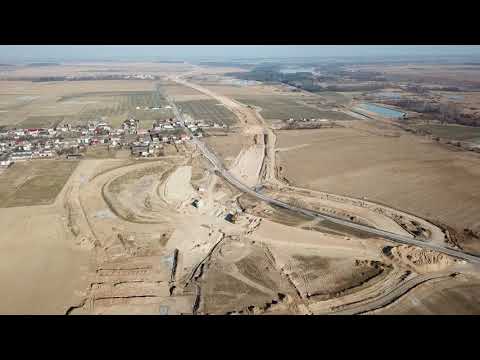 Żnin budowa S5 z lotu ptaka 2