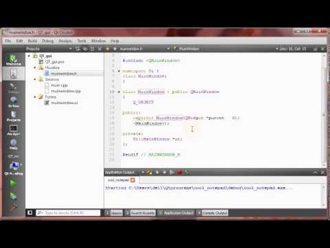 QT C++ 3  Introduction to GUI   mp4