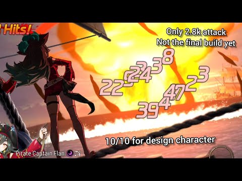 Epic seven | Pirate Captain Flan quick arena test