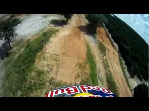 GoPro HD - James Stewart on the Yoshimura Suzuki at the JS7 compound