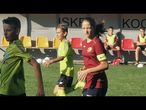 Mecz w Lidze Młodzika Iskra Kochlice vs Mewa Kunice - Kudełk i Nadia razem na Boisku - Cały mecz