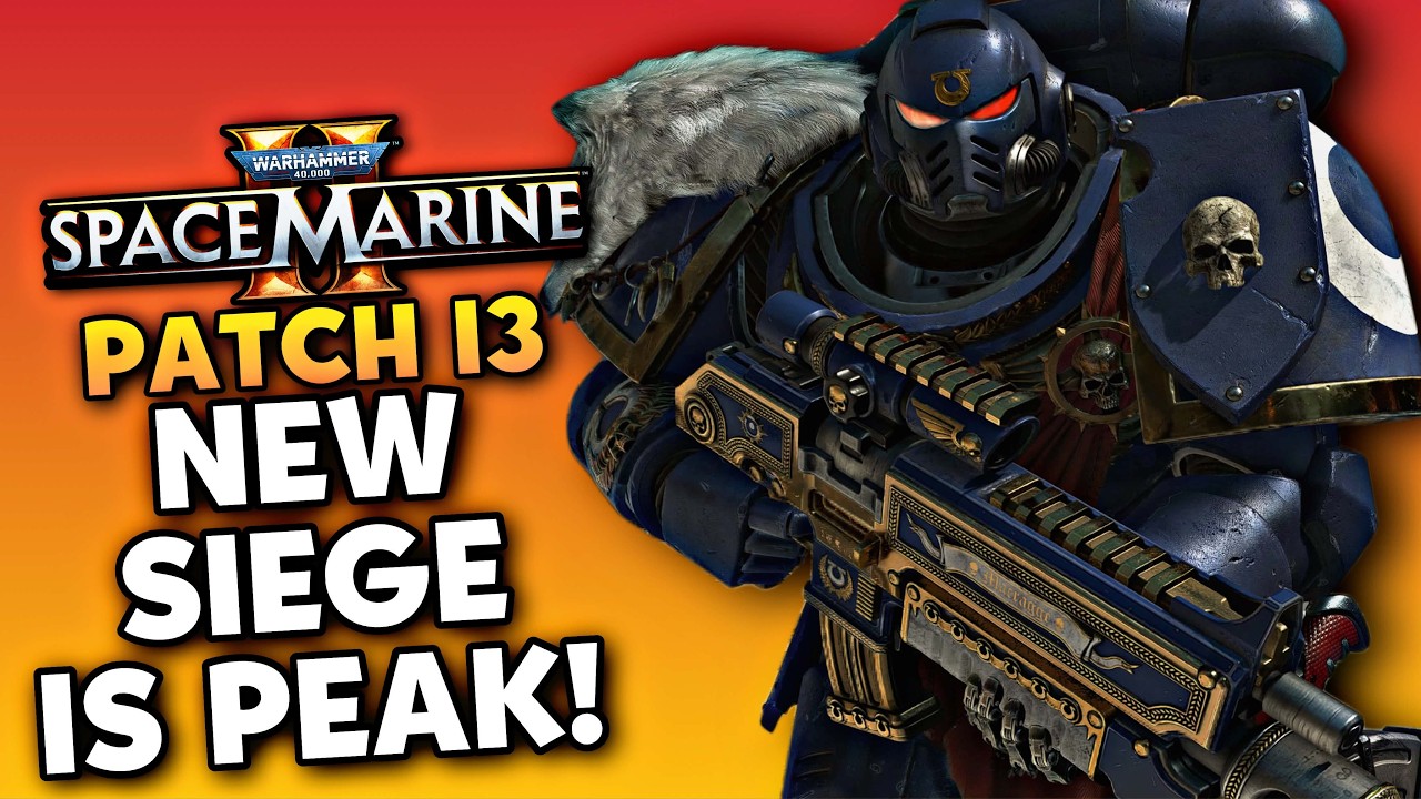 🔴 Patch 13 SIEGE Grinding w/ Viewers! - Space Marine 2