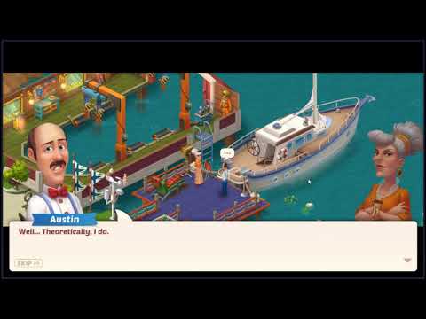 Homescapes Gameplay Story Playthrough Day 57 🏠 (Boat House Day 4) | SKILLGAMING ✔️