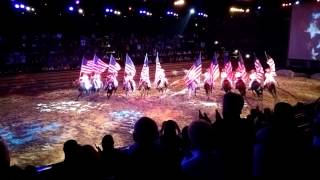 The finale of Dolly Parton&#39;s Dixie Stampede